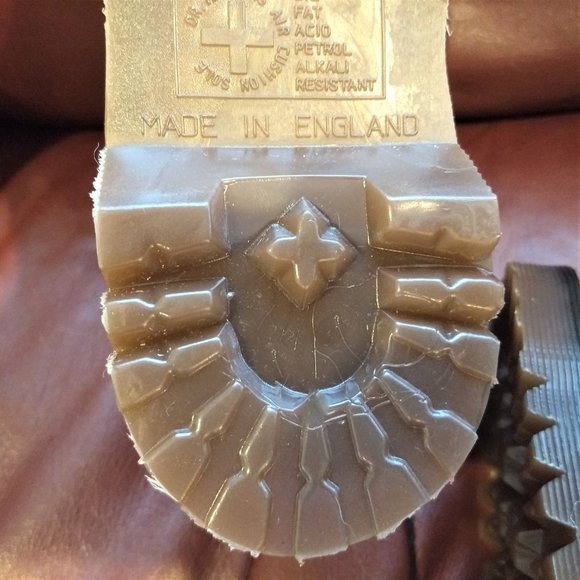 DR Martens NWT boots AIR Wair steel toes Women USA 5, 7705 MADE IN ENGLAND Black - Picture 5 of 6